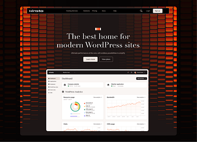 SaaS Landing Page Design design graphic design landing page design ui ux