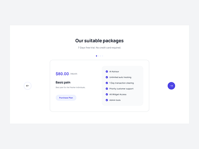 Horizontal card as testimonial premium plan price plan pricing page pricing table subscription plans ui ux design