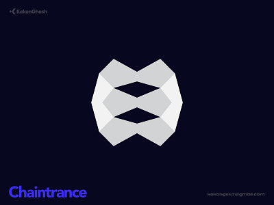 Logo Concept For CryptoCurrency library, Web3 Platforms blockchain brand design brand identity branding chain crypto design entrance library logo minimal modern logo web3