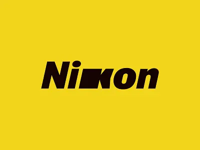 Nikon Redesign Concept branding camera cameras design graphic design illustrator logo logotype minimal nikon type typography vector