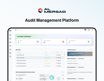 Audit management System UI UX audit figma ideation product design prototyping ui user experience user research ux web app wireframe