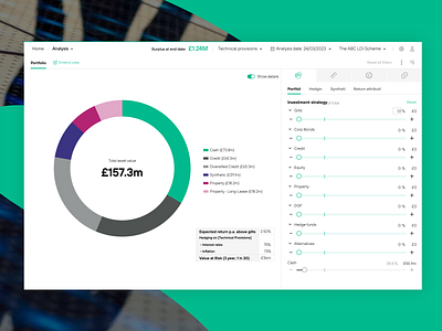 B2B Pension Management Platform b2b dashboard fintech ui ux