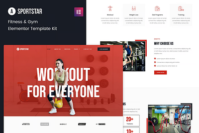 Sportstar Template Kit app design branding creative design dashboard design e commerce design front end development landing page design minimal design mobile app design product design prototyping responsive design ui design user experience user interface ux design visual design web design wireframes