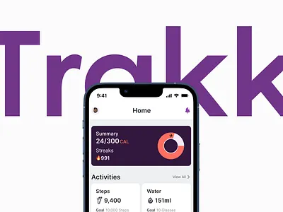 Trakk Mobile App app branding design graphic design illustration logo ui uiux ux vector