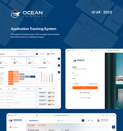 Application Tracking System | UI UX application ats tracking design system figma prototype ui user research ux web app wireframe