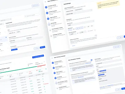 SaaS Platform - New Campaign ai campaign campaign details dashboard saas