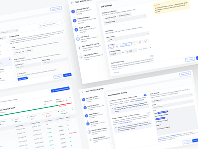 SaaS Platform - New Campaign ai campaign campaign details dashboard saas