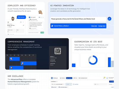 Bento Cards ai bento bento cards cards landing page saas