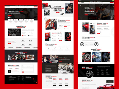 🚗 Automender - Car Repair & Service WordPress Theme 🛠️ auto repair auto service auto shop service web design wordpress theme workshop