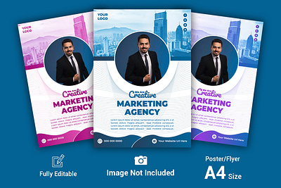 Creative marketing flyer template branding brochure brochure flyer business poster business promotion company flyer company poster corporate flyer corporate poster creative flyer creative poster digital flyer digital poster flyer flyer poster graphic design marketing poster modern poster poster