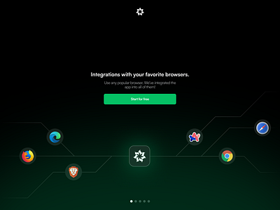 Centric - Sign Up flow UI 🔥 ai app blockchain browser chrome crypto design extension form graphic design login logo product product design safari sign up ui user experience userflow website design