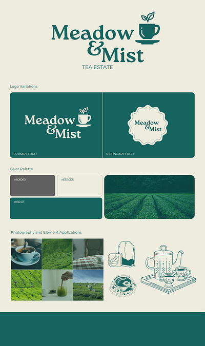 Meadow & Mist | Branding Identity brand identity branding graphic design illustration logo visual identity