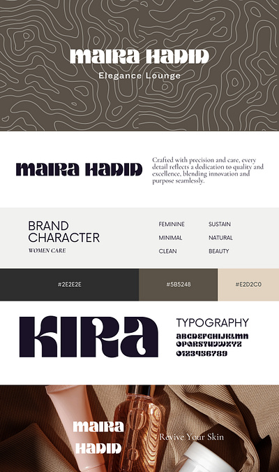 Maira Hadid | Brand Identity Design brand identity branding colorful logo graphic design typography