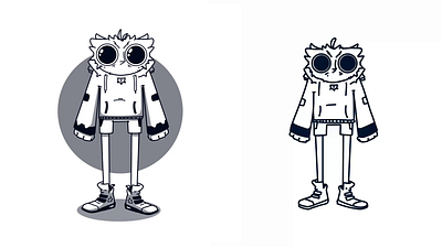 My mascot animation character design comics illustration motion graphics