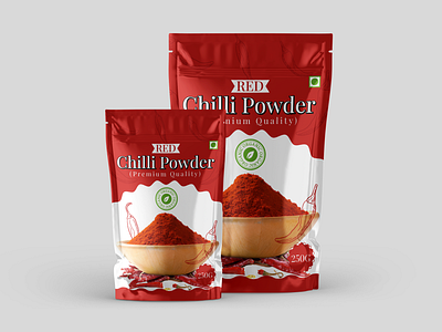 Red chilli powder packaging design bottle label boxpackaging branding brandingdesign coreldraw cosmetic packaging food packaging graphicdesign graphicdesigner graphicdesigns illustrator indian labeldesign logodesigner packagedesign packaging packagingdesigner photoshop pouchpackaging productdesign