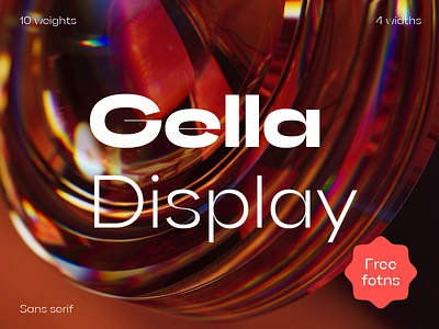 Gella Display — free font antipslava cyrillic display font font font design free font freebie gella display gella display font geometric font geometric sans graphic design grotesque logo multilingeal sans sans serif type design typeface typography