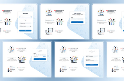 Healthcare Web Design ui ux visualdesign