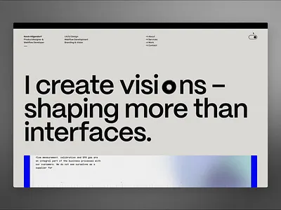 Portfolio Website 3d animation cases portfolio spline ui user interface webflow website