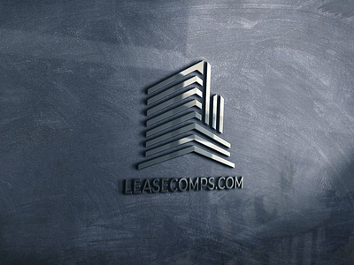 A logo for LEASECOMPS.COM branding graphic design logo