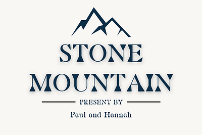 STONE MOUNTAIN font branding creative font font design font style fontpack fonts graphic design handwriting handwritten lettering logo modern motion graphics moutain script serif stone mountain