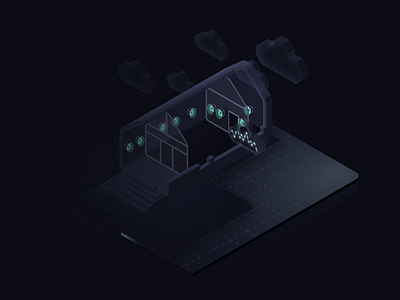 Spatial / Audio Visual 3d ar branding darkmode design future glass illustration isometric modern tech ui ui design uidesign ux uxdesign visual vr web3