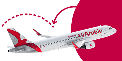 Case Study: Air Arabia advertising graphic design social media ads