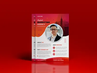 Flyer Design branding design flyer flyer design graphic design illustration modern flyer unique unique flyer design vector