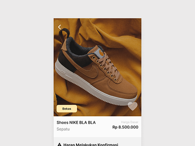 LelangAja, Product Page android app auction design product page