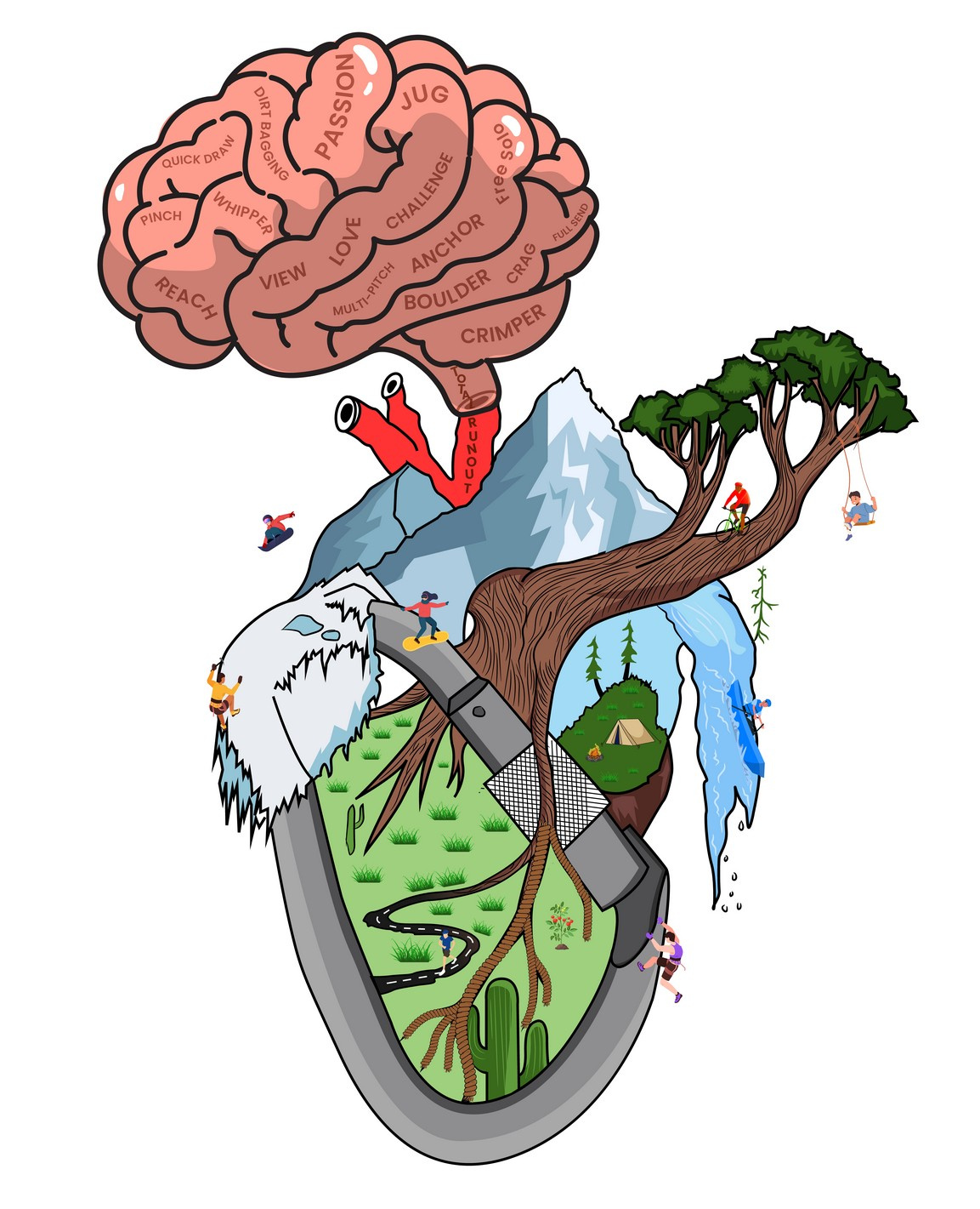 Heart of Imagination: A Fusion of Creativity and Passion branding design graphic design heart illustration icon identity illustration logo ui ux vector