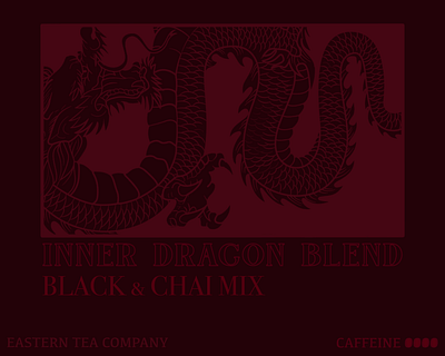 Tea Label Concept label logo marketing small business tea