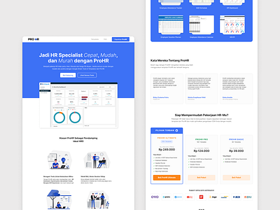 HR Management Dashboard Landing Page hr landing page