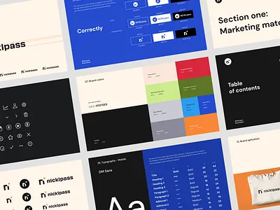 📰Branding for the subscription platform NICKLpass | Hyperactive brand book brand guidelines brand identity branding color pallete colors design fonts graphic design headlines hyperactive icons logo logo identity newsletter nicklpass platform style subscription ui