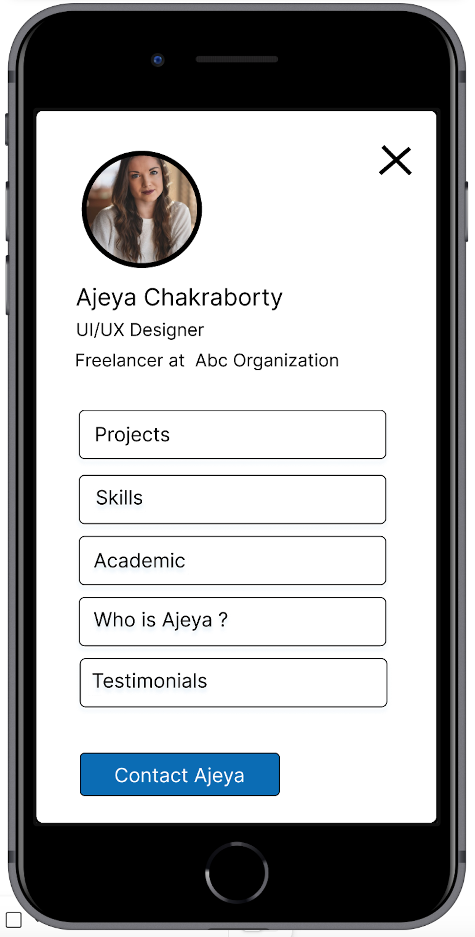 Daily Ui Challenge ::6 #DailyUIChallenge6 #DailyUI6 dailyui dailyui6 dailyuichallenge design designpreview figma interactiondesign iosdesign logo mobileapp mobiledesign mockup portfolio prototype socialprofile ui userexperience userinterface ux wireframing