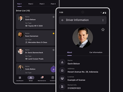 Dark-Themed Mobile App Concept | Material 3 dark theme material 3 mobile app ui ux design