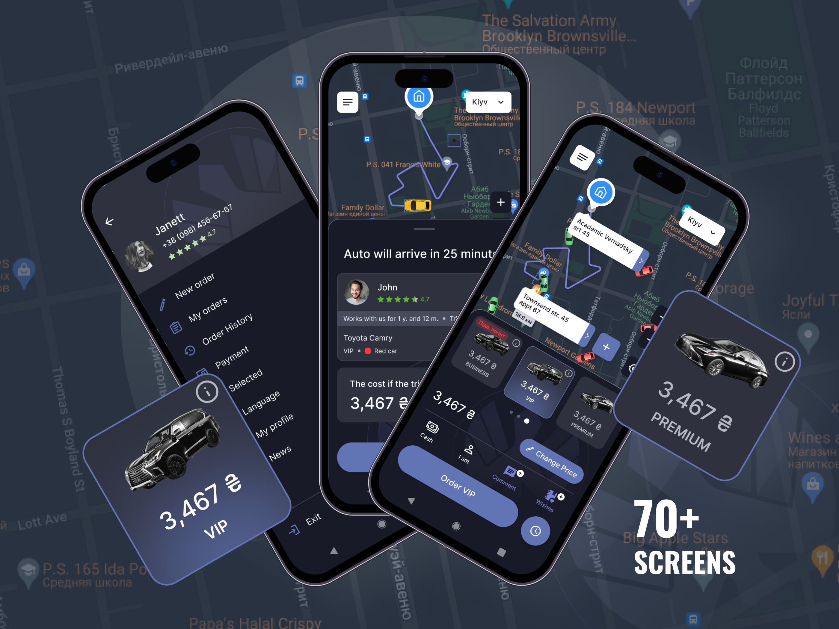 Example of UI/UX Design For Mobile App. I Os&Android
