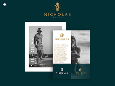 Nicholas Hotel logo brand identity business logo creative logos custom branding custom logos graphic design logo design logo designer logo redesign luxury logo design minimalist logos modern logo design monogram logos n logo professional logo design startup logos typography logos unique logo concepts visual identity