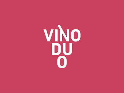 Vinoduo alcohol branding fruit grape identity logo logotype sommelier triangle vino vinoduo wine winery