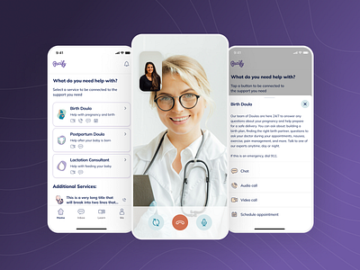 Healthcare Mobile App UI/UX design system mobile app design ui user interface design ux ux design