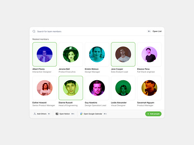 Inviting people dashboard green invitation invite inviting minimal saas team team member ui