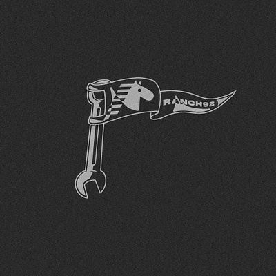 Flag/wrench branding graphic branding design graphic design illustration logo vector