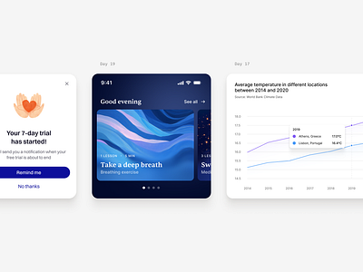 30-day UI challenge 3/3 app challenge component design figma mobile ui ux uxui