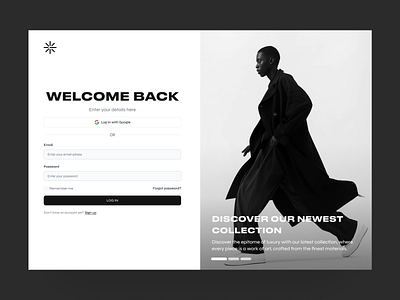 Sign Up Form Design Concept create account fashion form log in log in form login luxury new account onboarding sign in sign up ui uiux user interface ux welcome