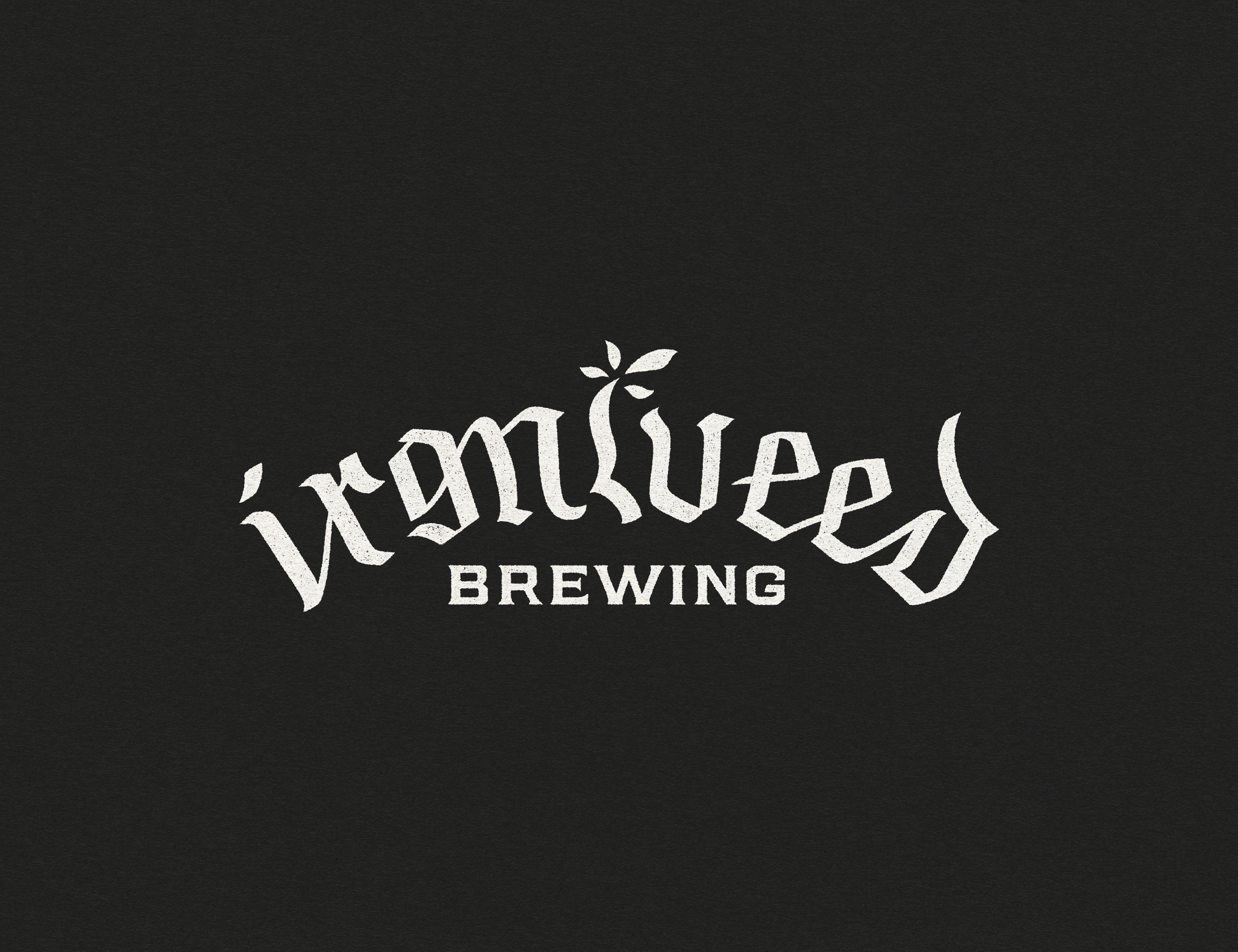 Ironweed Brewing Concept beer branding brewery illustration lettering lockup logo wordmark