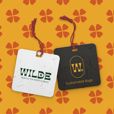 Wilde Sustainable Bags adventure aesthetic bags branding clean cute design expert branding graphic design illustration labels lineart logo design poster design product design sustainable vector website design western wild