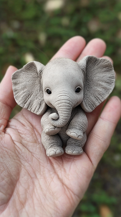 "Cute Elephant" 3d 3d visualization animation branding graphic design illustration logo motion graphics