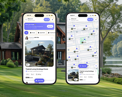 Real Estate Mobile Application application figma mobile real estate ui ui ux ux