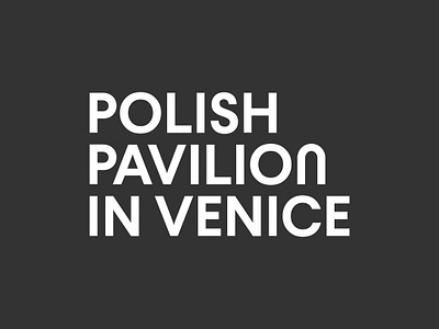 Branding - Polish Pavilion at the Biennale in Venice branding graphic design