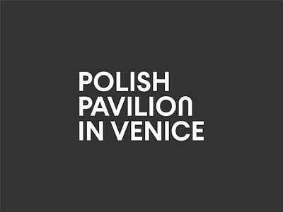 Branding - Polish Pavilion at the Biennale in Venice branding graphic design