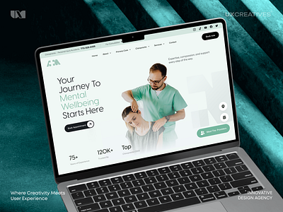 Mental Health Consultancy – Your Well-being Matters graphic design healthtech mental health consultancy mentalhealth mentalwellness responsivedesign uiuxdesign user interface userexperience