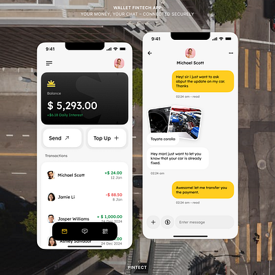 Fintech wallet app design app design dailyui design figma fintech interfacedesign ios minimalist modern productdesign ui uidesign uiux user interface wallet app